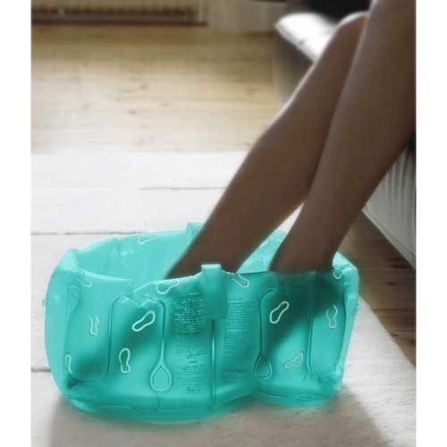 Bosign Inflatable Foot Spa Bath – Aqua Green, Portable – image 5