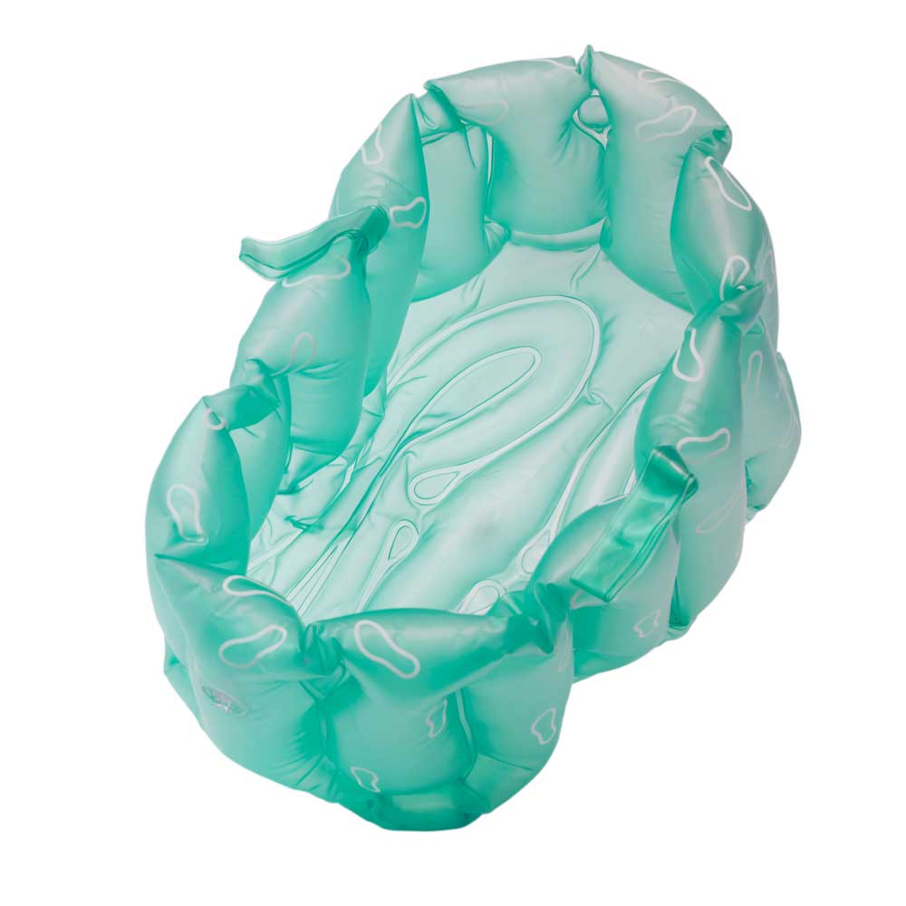 Bosign Inflatable Foot Spa Bath – Aqua Green, Portable – image 2