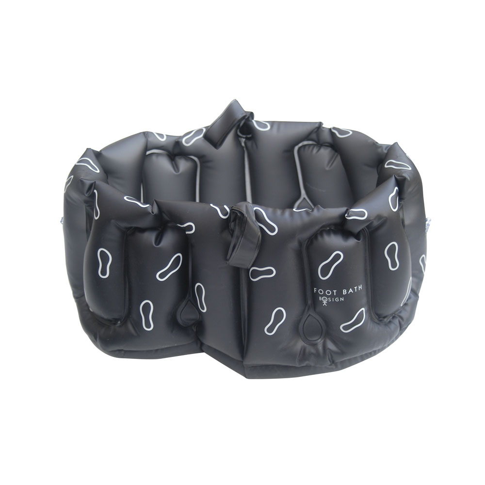 Bosign Inflatable Foot Spa Bath – Graphite Grey, Portable – image 3