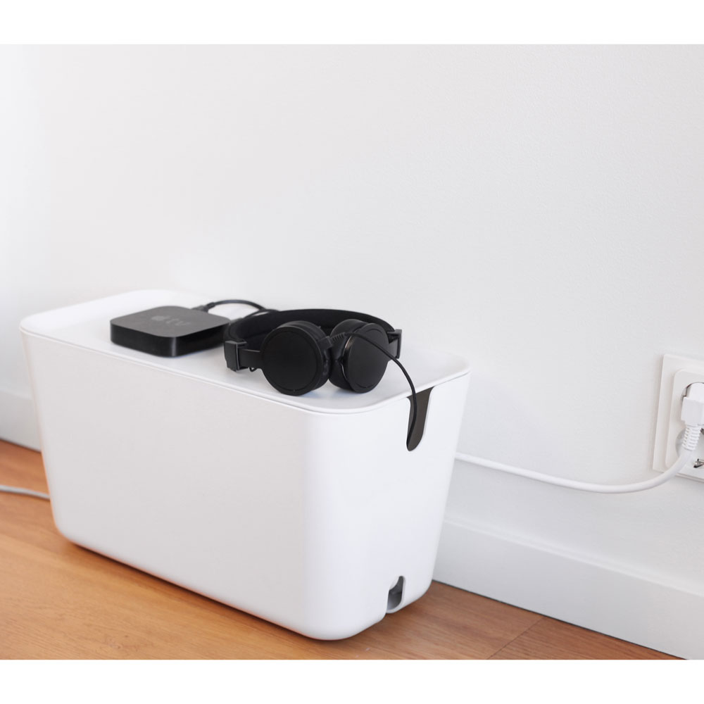 Bosign Hideaway Cable Management Box, XXL – All White – image 9