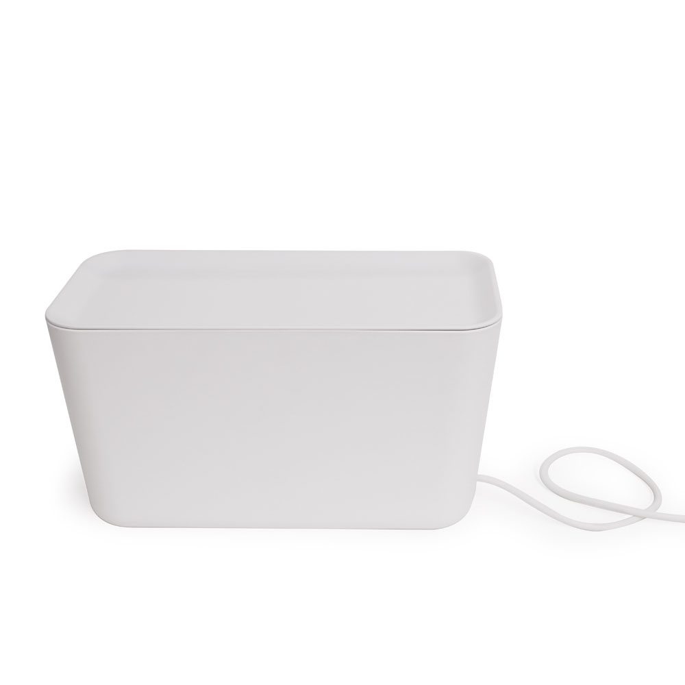 Bosign Hideaway Cable Management Box, XXL – All White – image 3