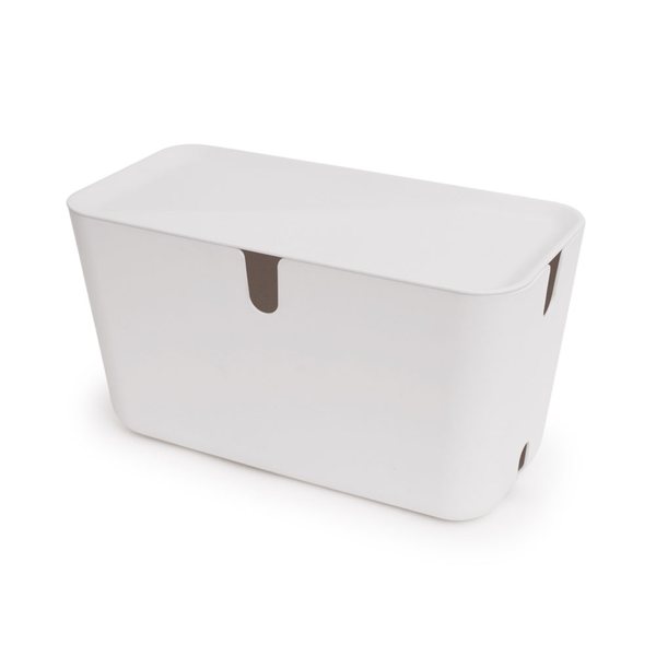 Bosign Hideaway Cable Management Box, XXL – All White