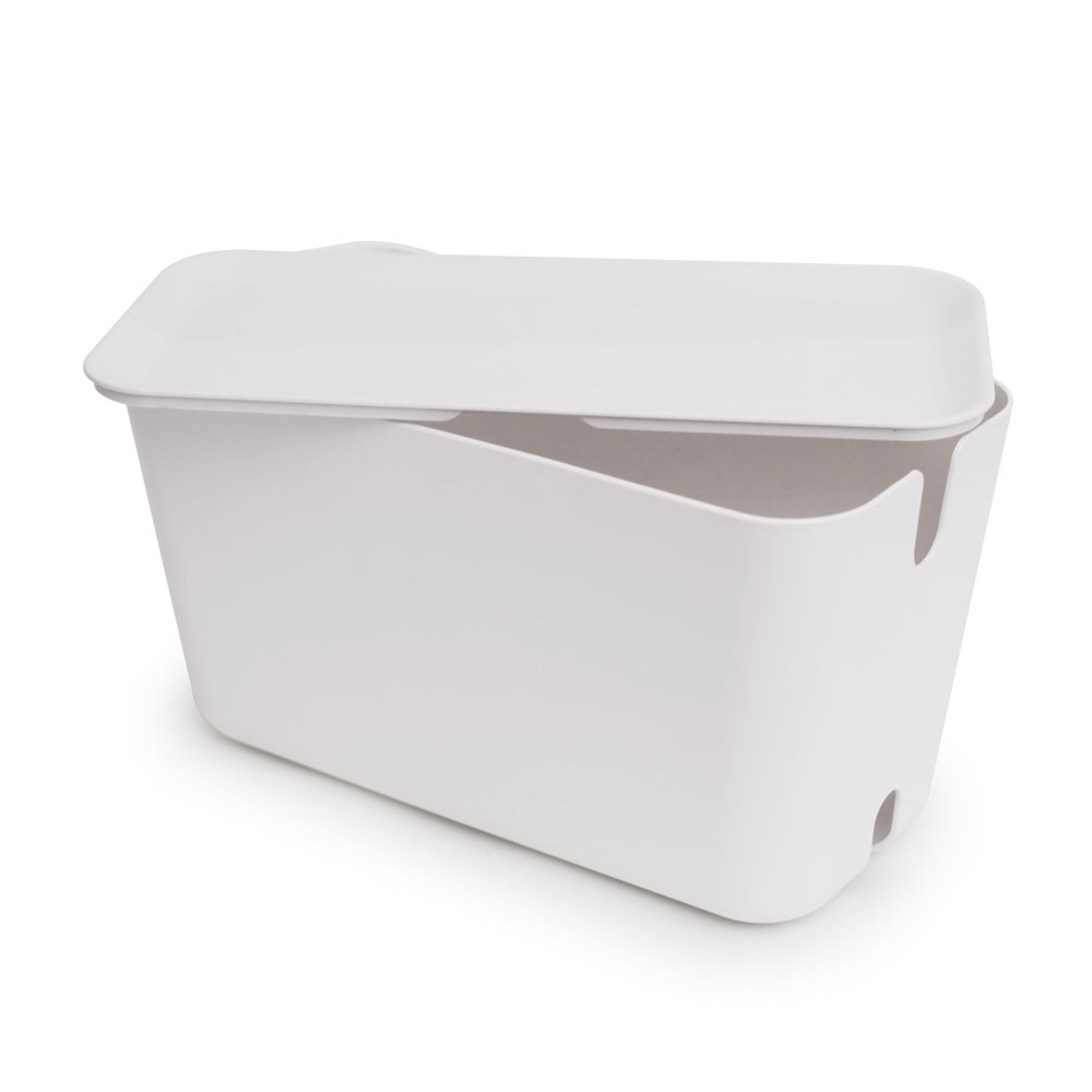 Bosign Hideaway Cable Management Box, XXL – All White – image 4