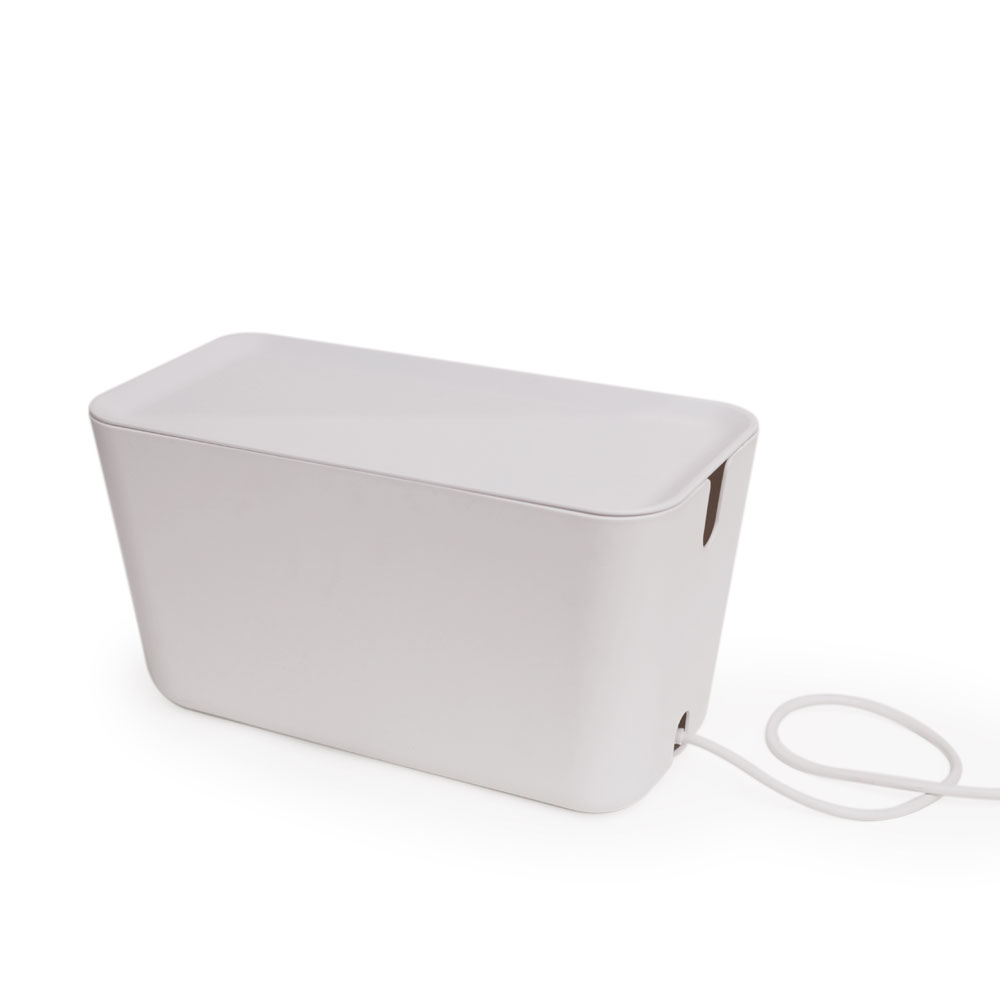 Bosign Hideaway Cable Management Box, XXL – All White – image 2