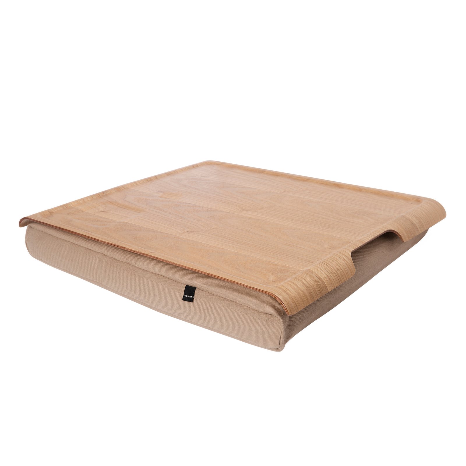 Bosign Large Cushioned Lap Tray – Natural Lacquered Wood – image 4