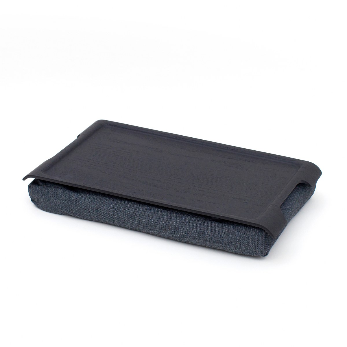 Bosign Mini Willow Lap Tray with Removable Cushion – Black & Grey – image 3