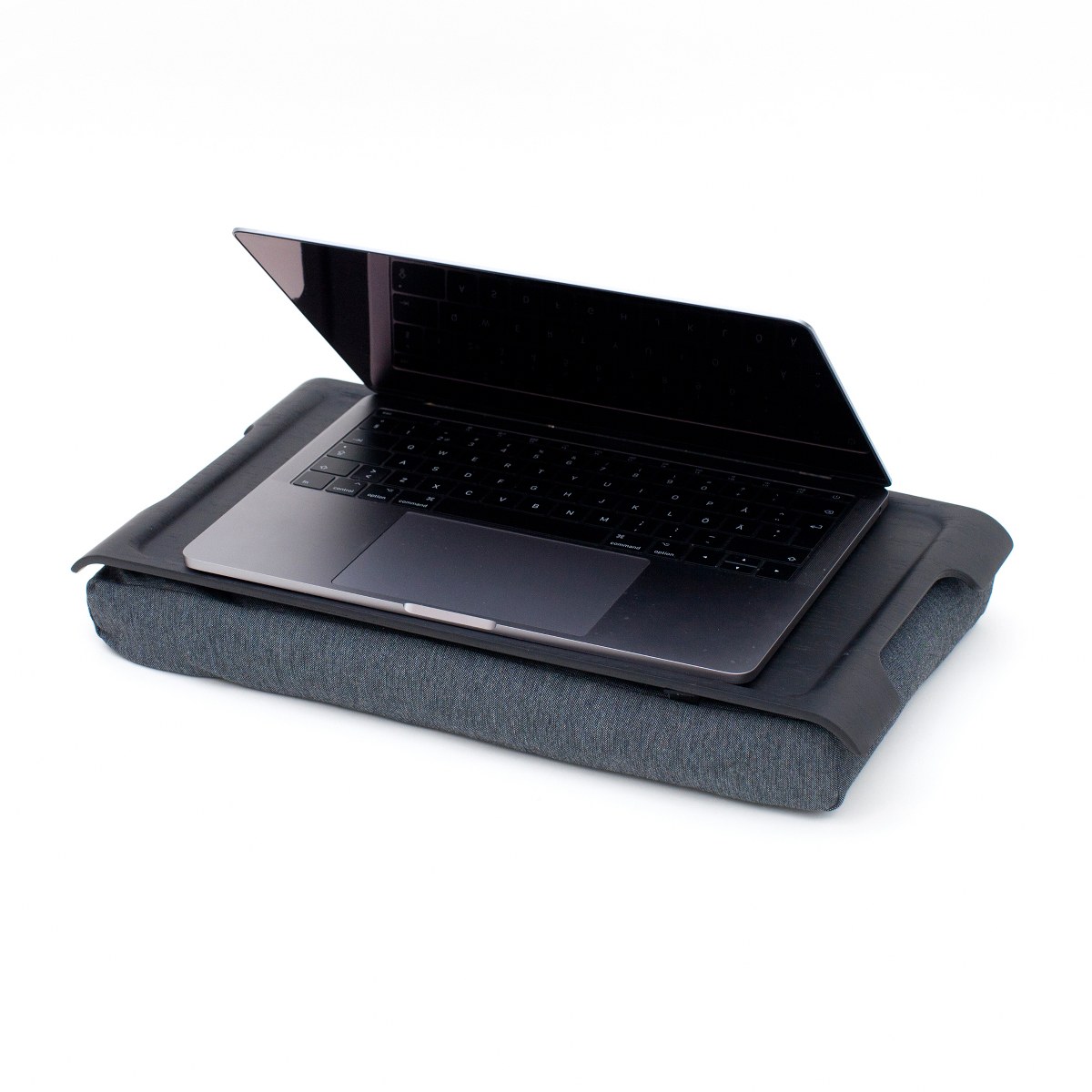 Bosign Mini Willow Lap Tray with Removable Cushion – Black & Grey – image 4