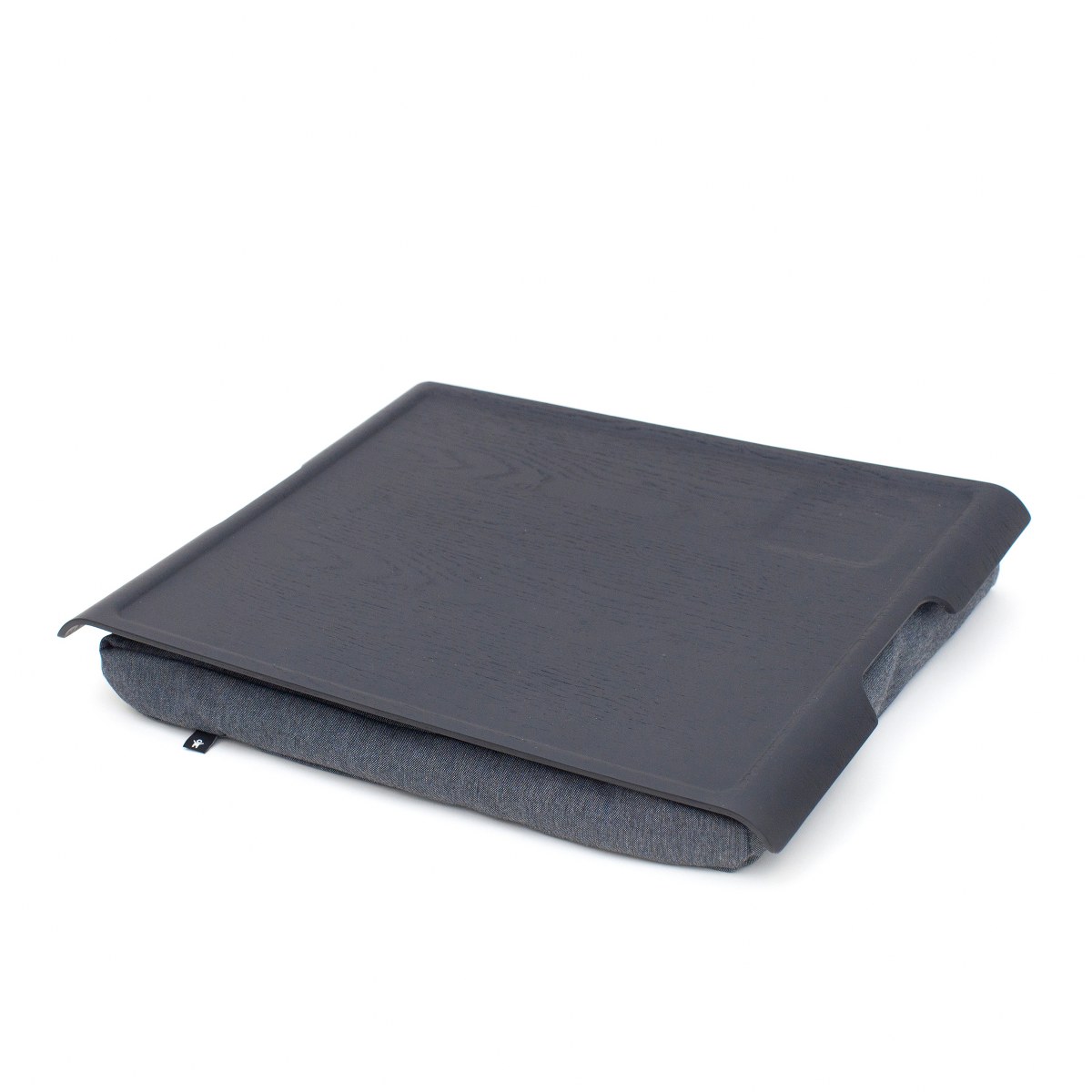 Bosign Large Cushioned Lap Tray – Matt Black Willow & Grey – image 4