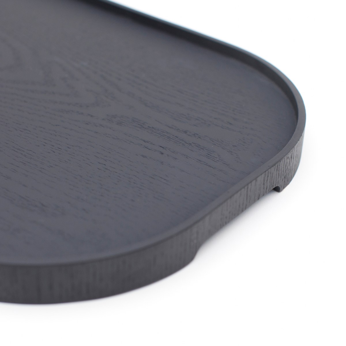 Bosign CurveLine Large Anti-Slip Willow Serving Tray – Matt Black – image 4