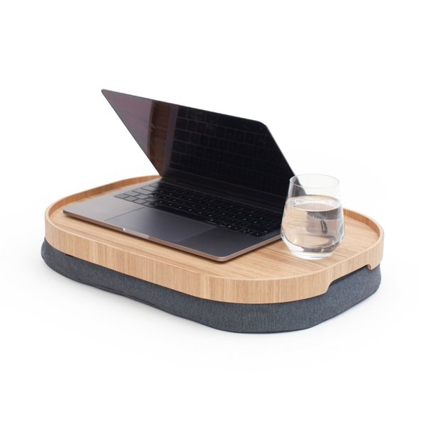 Bosign CurveLine Large Cushioned Lap Tray – Willow Wood