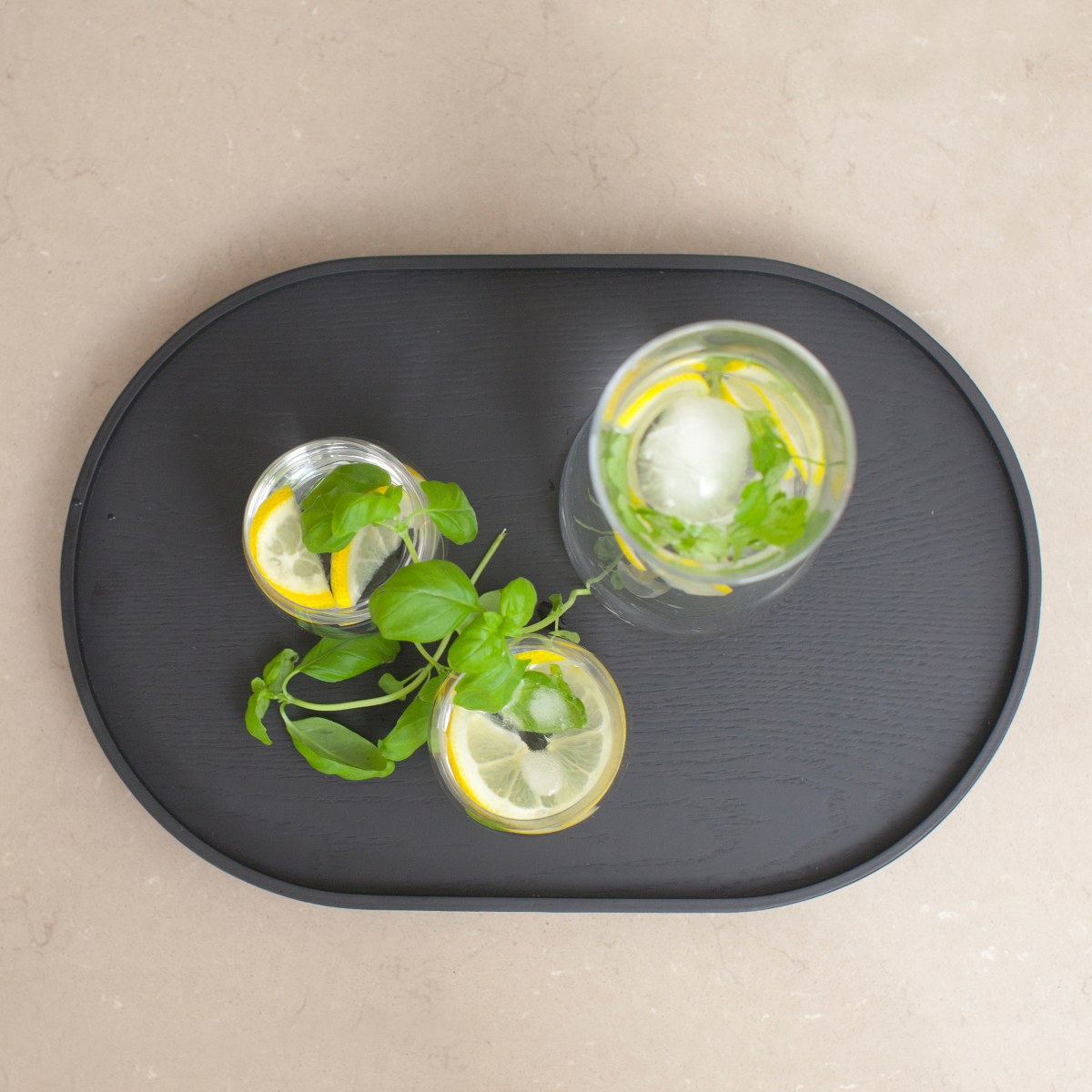 Bosign CurveLine Medium Anti-Slip Willow Serving Tray – Matt Black – image 11