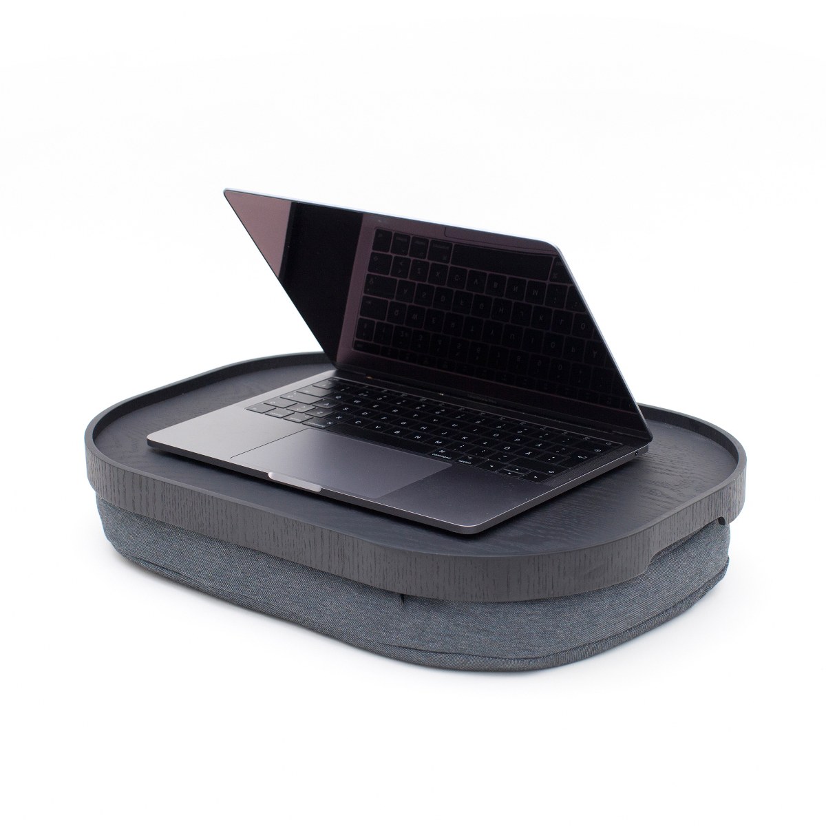 Bosign CurveLine Large Cushioned Lap Tray – Black Willow & Grey – image 4