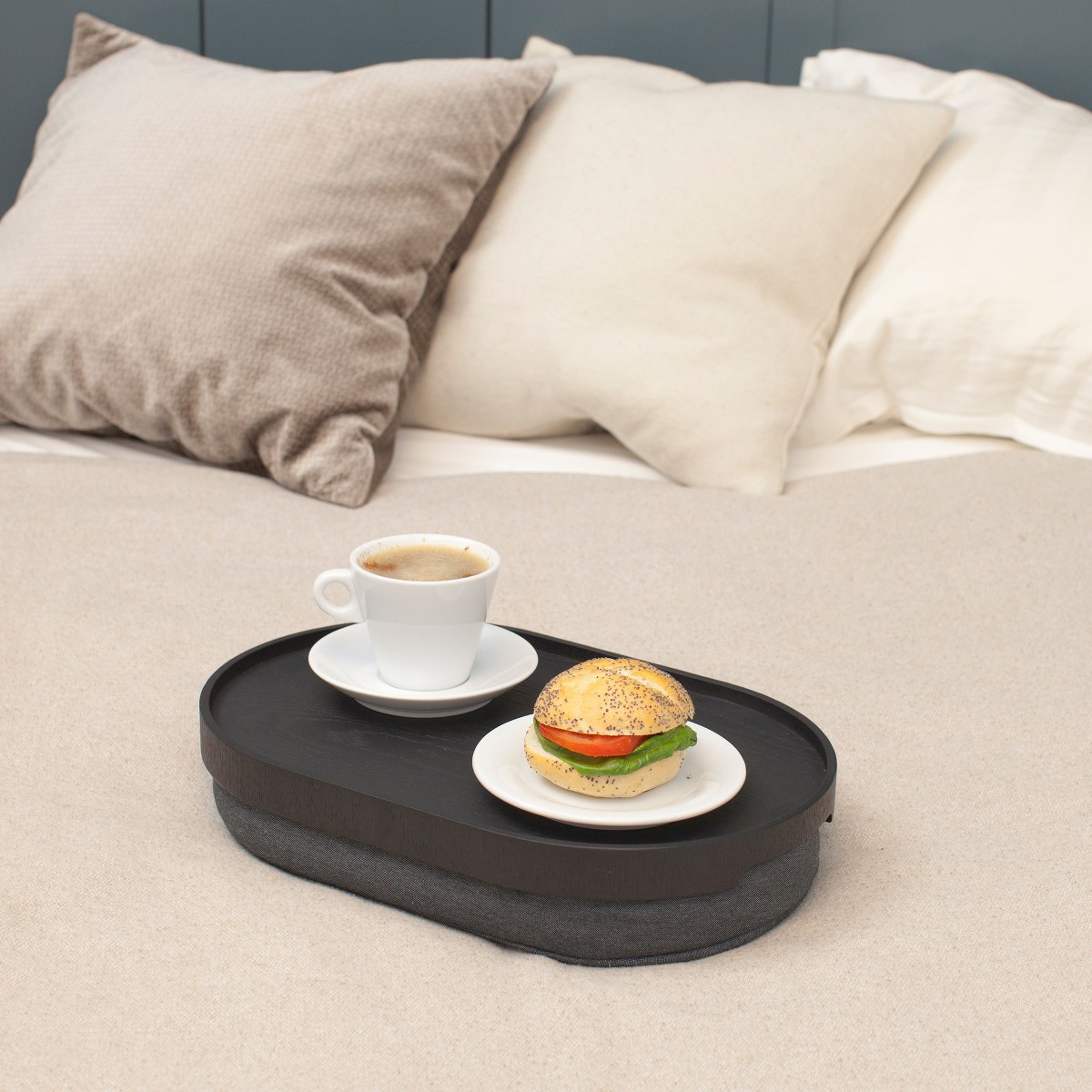 Bosign CurveLine Medium Cushioned Lap Tray – Black Willow & Grey – image 8