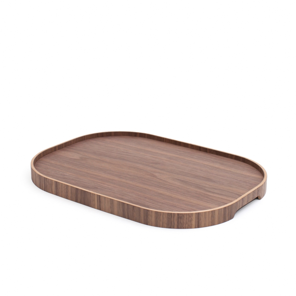 Bosign CurveLine Non-Slip Walnut Serving Tray – Large – image 4