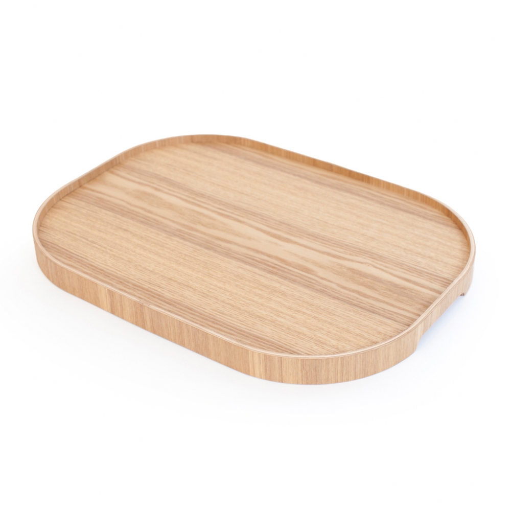 Bosign CurveLine Non-Slip Willow Wood Serving Tray – Large – image 3