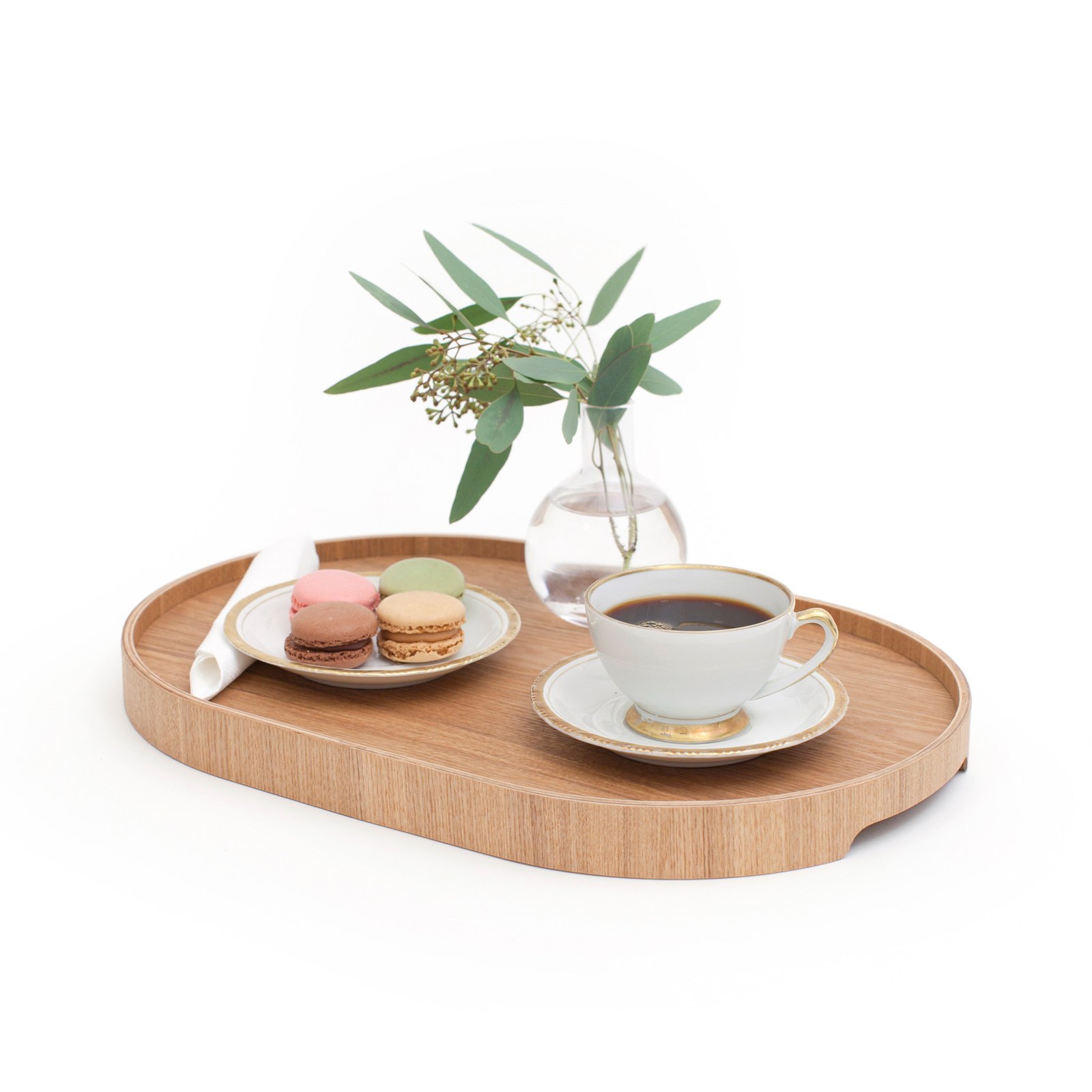 Bosign CurveLine Non-Slip Willow Wood Serving Tray – Medium – image 6