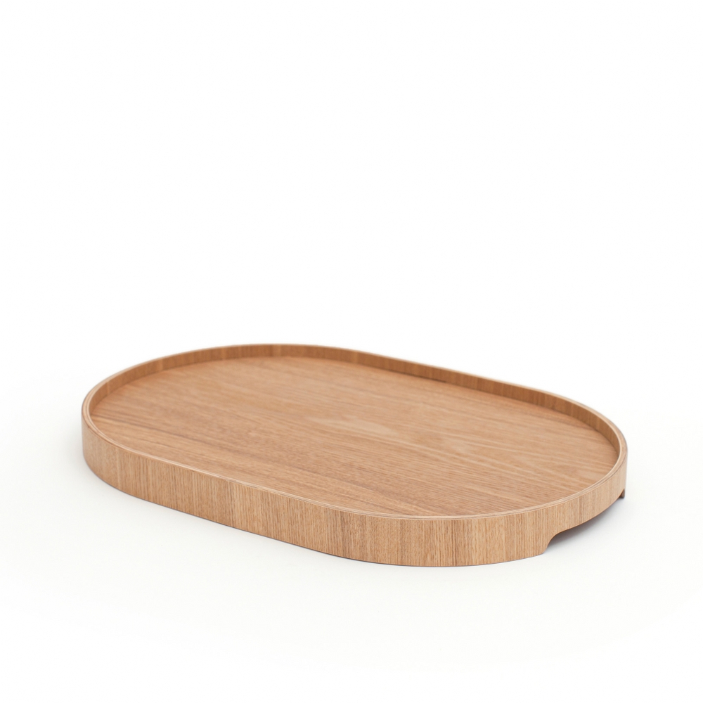 Bosign CurveLine Non-Slip Willow Wood Serving Tray – Medium – image 4