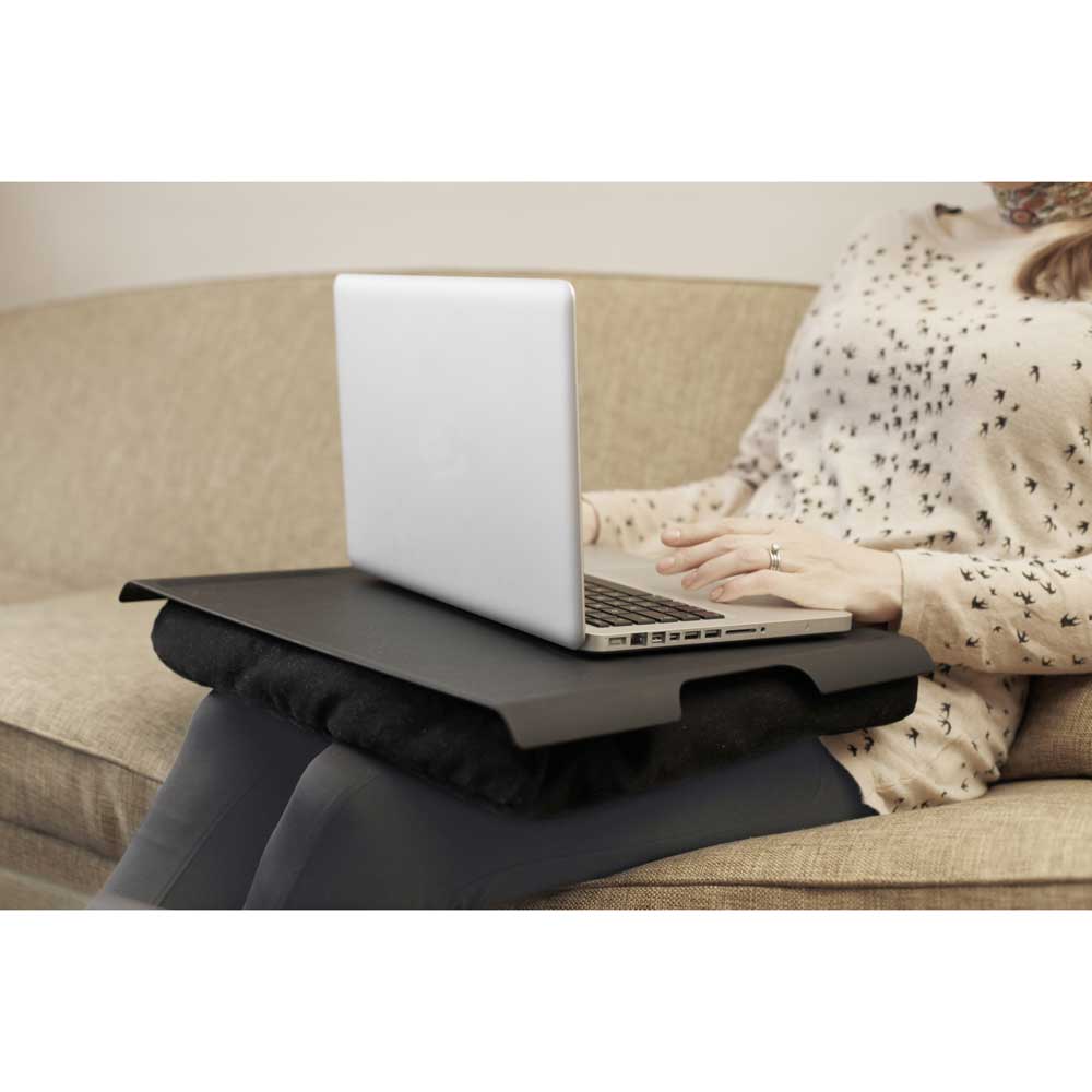 Bosign Large Cushioned Lap Tray – Black with Black Cushion – image 4