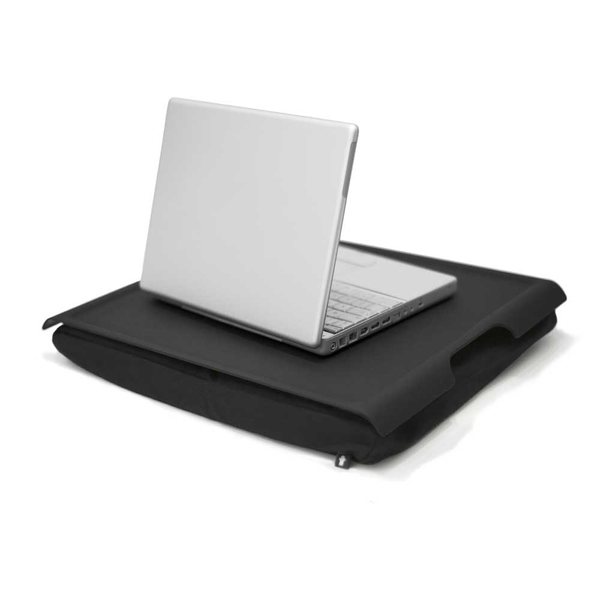 Bosign Large Cushioned Lap Tray – Black with Black Cushion