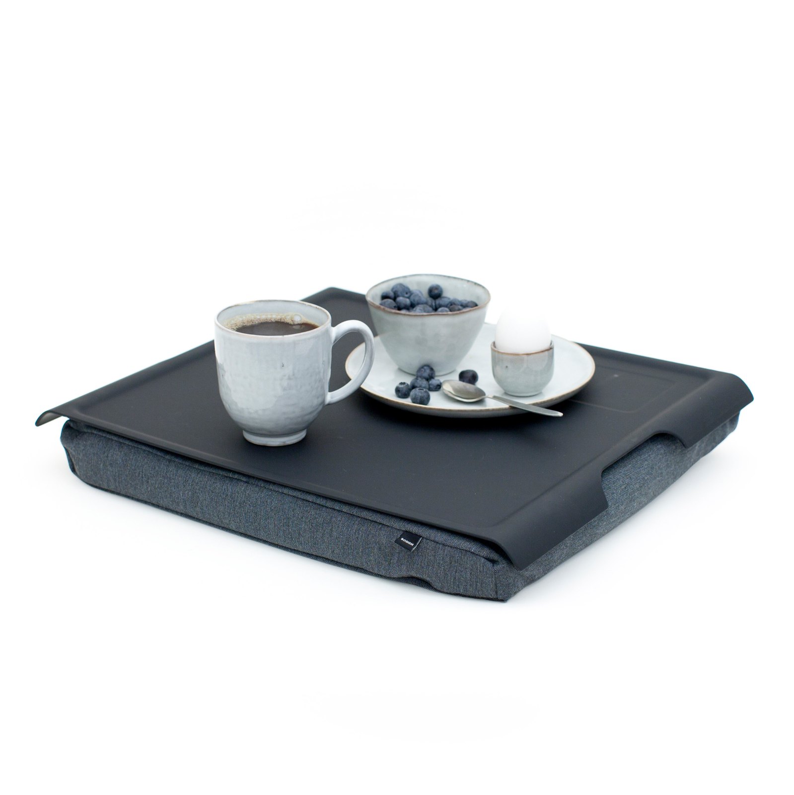Bosign Large Cushioned Lap Tray – Black with Grey Cushion – image 4