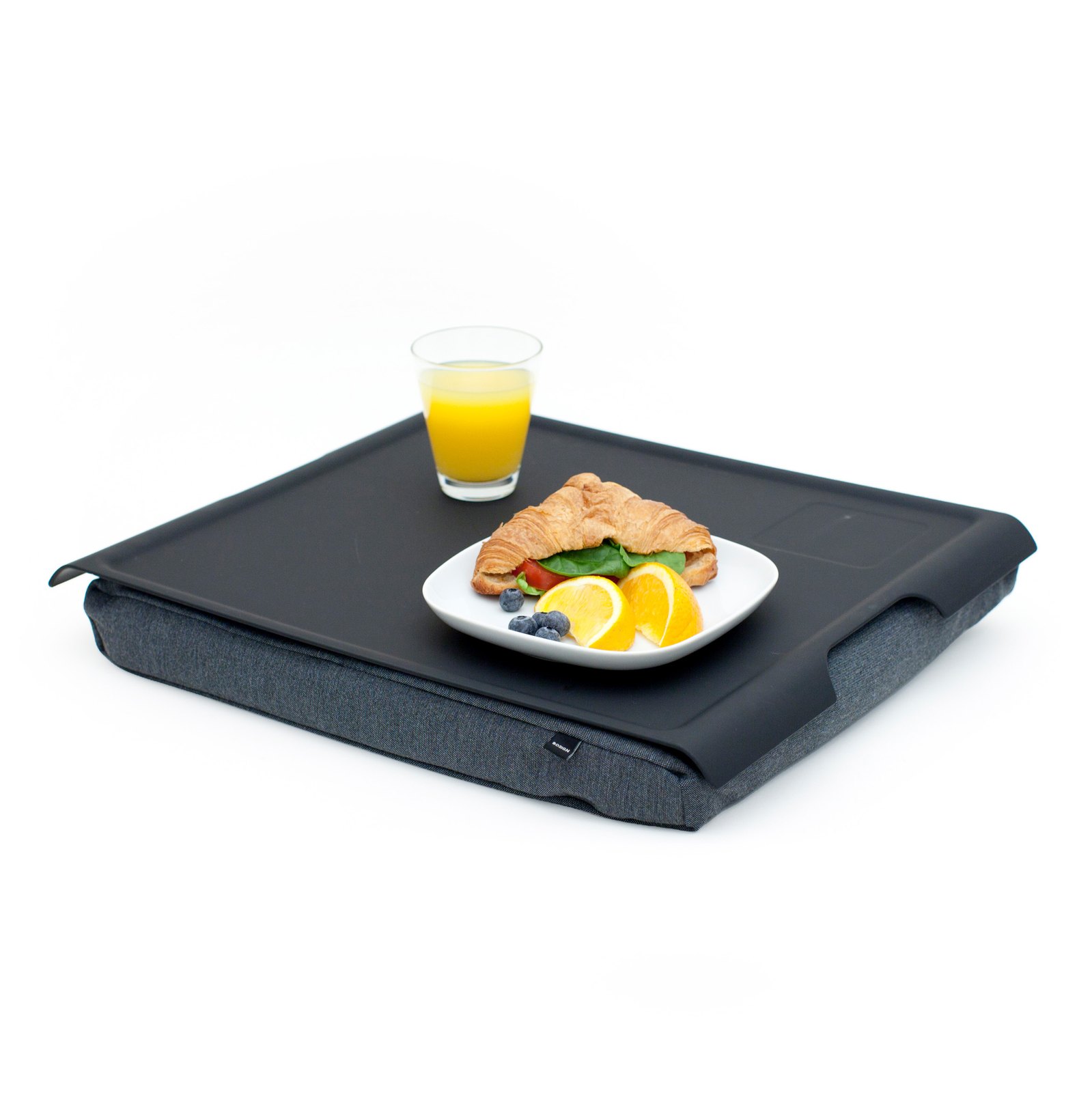Bosign Large Cushioned Lap Tray – Black with Grey Cushion – image 2