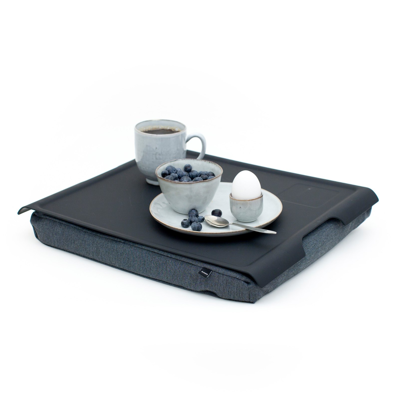 Bosign Large Cushioned Lap Tray – Black with Grey Cushion – image 8
