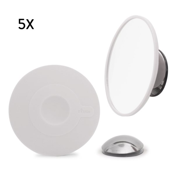 Bosign Air 5x Magnifying Mirror, Small 11cm – Travel Size