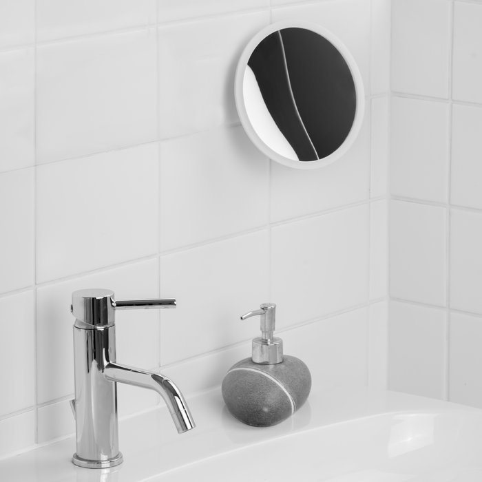 Bosign Air 15x Magnifying Mirror, Large – White (Detachable) – image 3
