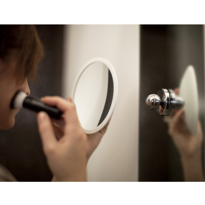 Bosign Air 15x Magnifying Mirror, Large – White (Detachable) – image 9