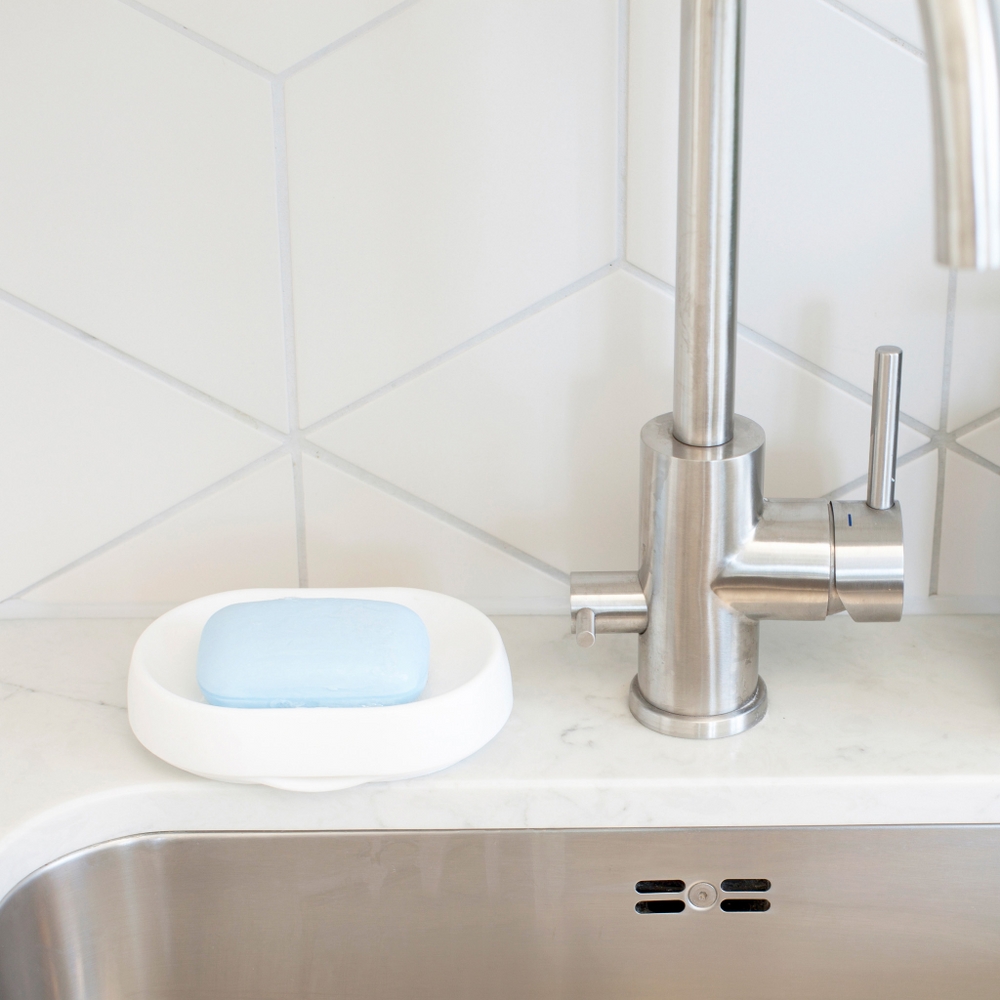 Bosign Flow Plus Oval Draining Soap Dish – White Silicone – image 9