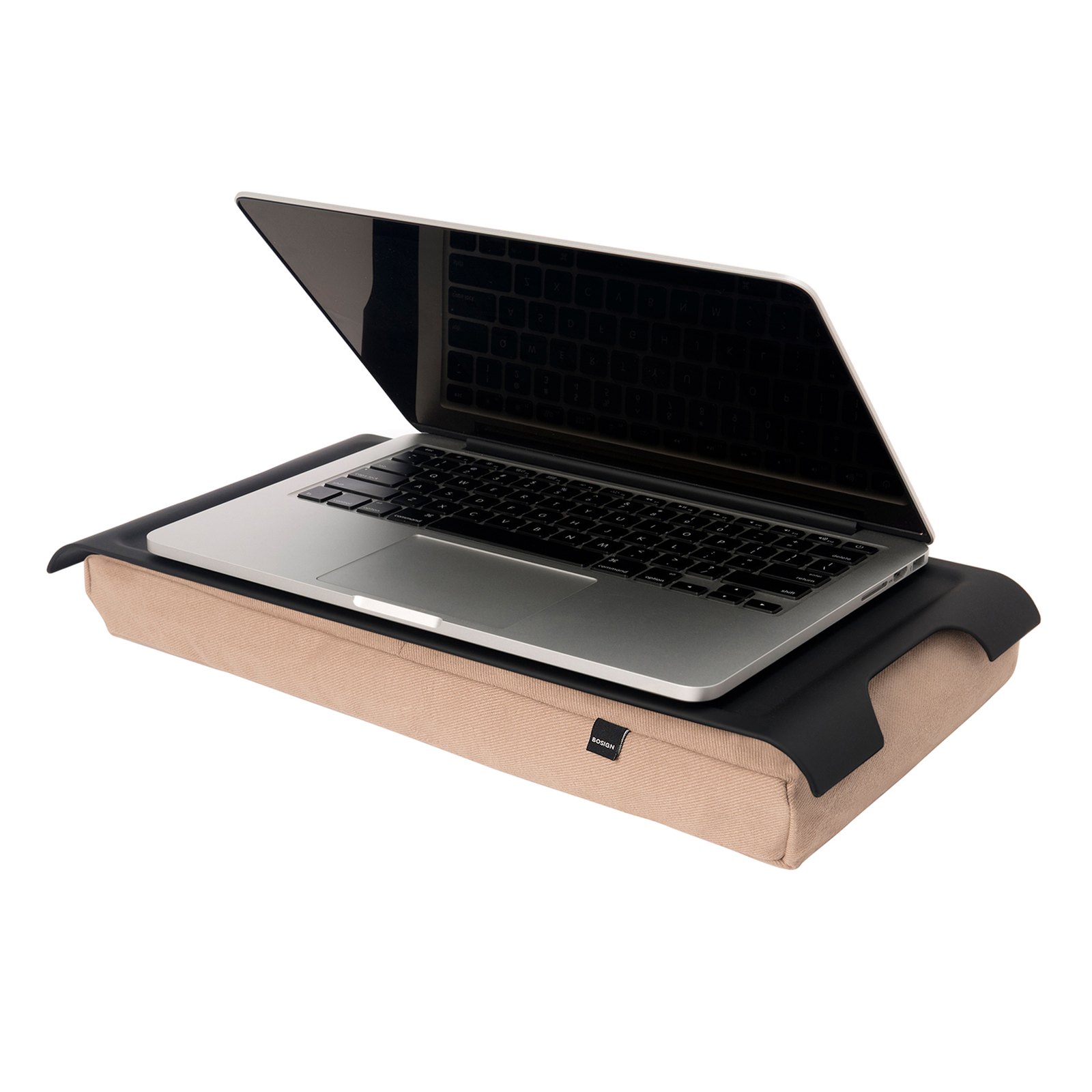 Bosign Mini Cushioned Lap Tray – Black with Natural Cushion – image 4