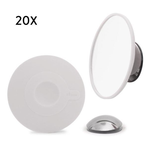 Bosign Air 20x Magnifying Mirror, Small 11cm – Travel Size