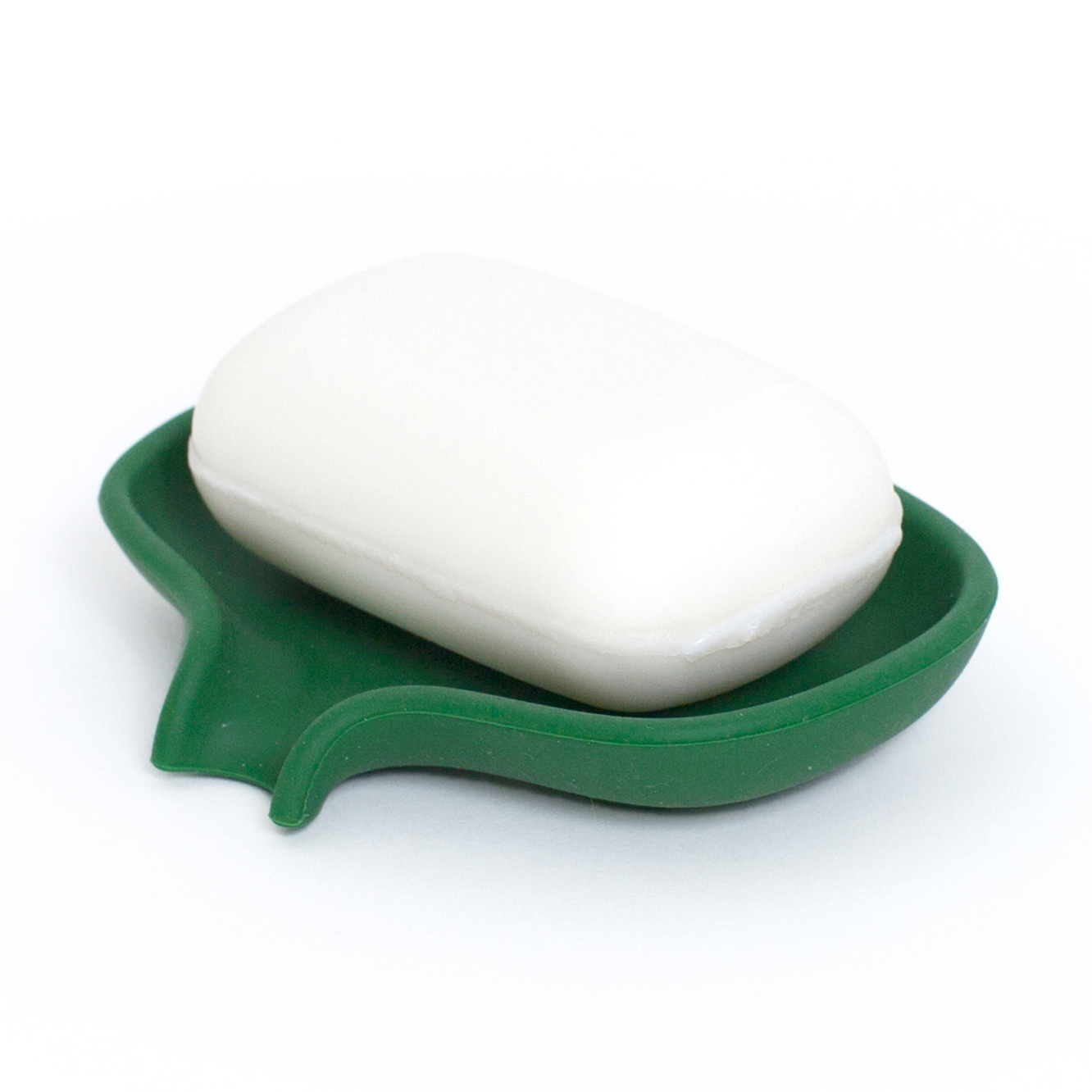 Bosign Flow SoapSaver Draining Soap Dish – Small, Dark Green – image 2