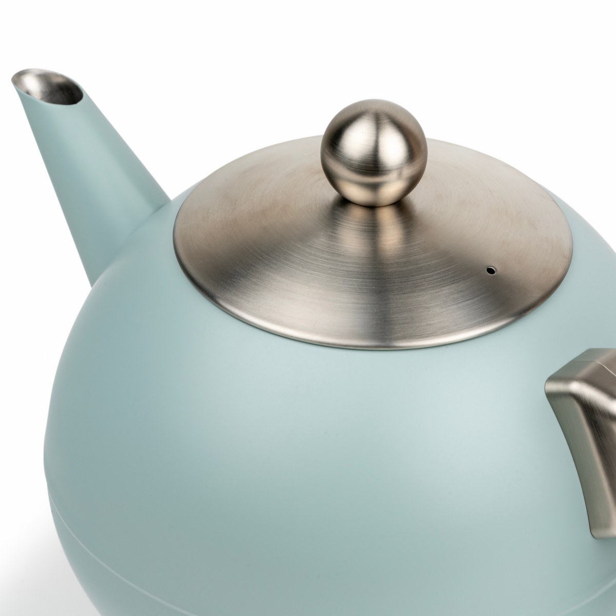 Bredemeijer Bella Ronde Double-Walled Teapot 1.2L – Light Blue – image 2