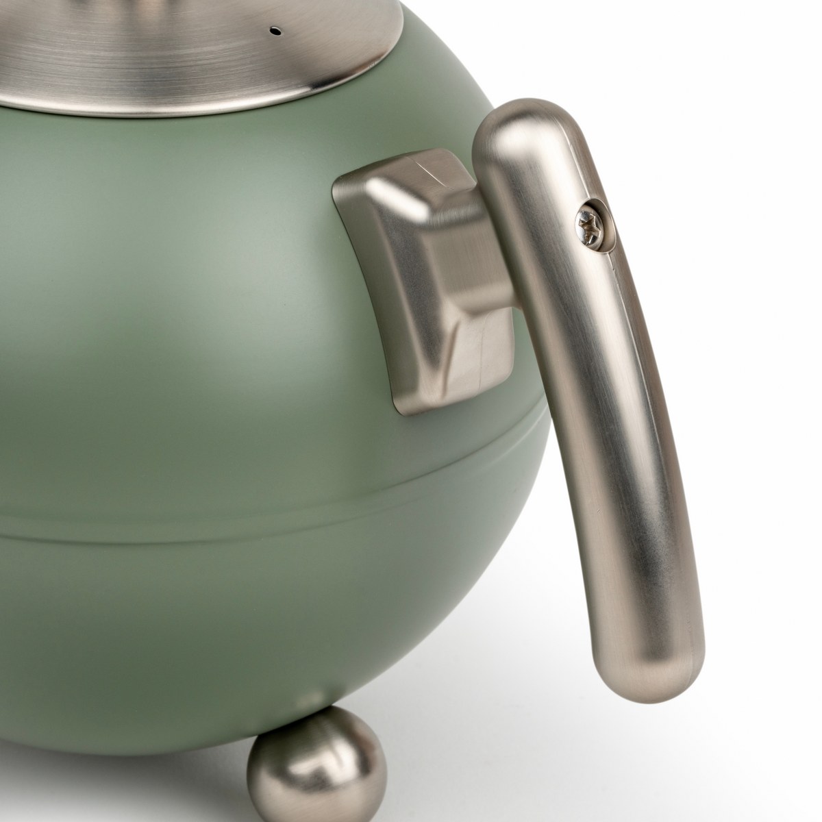 Bredemeijer Bella Ronde Double-Walled Teapot 1.2L – Army Green – image 4