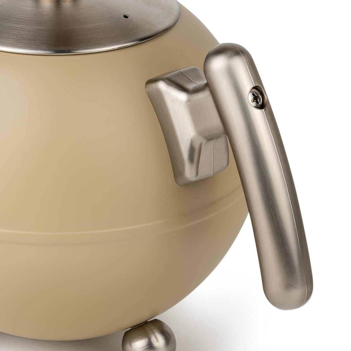 Bredemeijer Bella Ronde Double-Walled Teapot 1.2L – Taupe – image 5