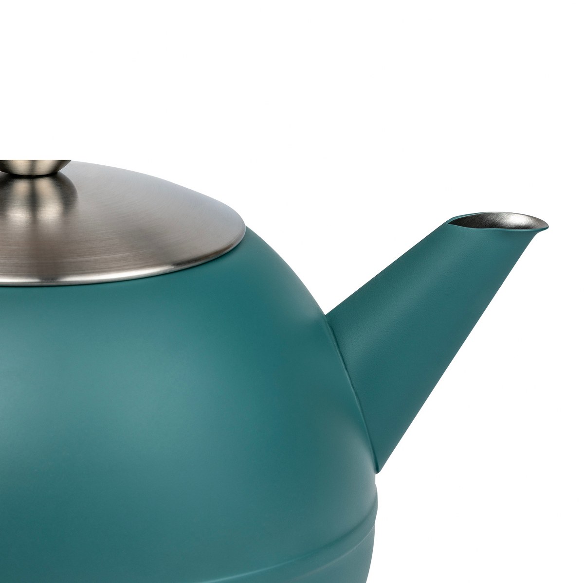 Bredemeijer Bella Ronde Double-Walled Teapot 1.2L – Sea Blue – image 2