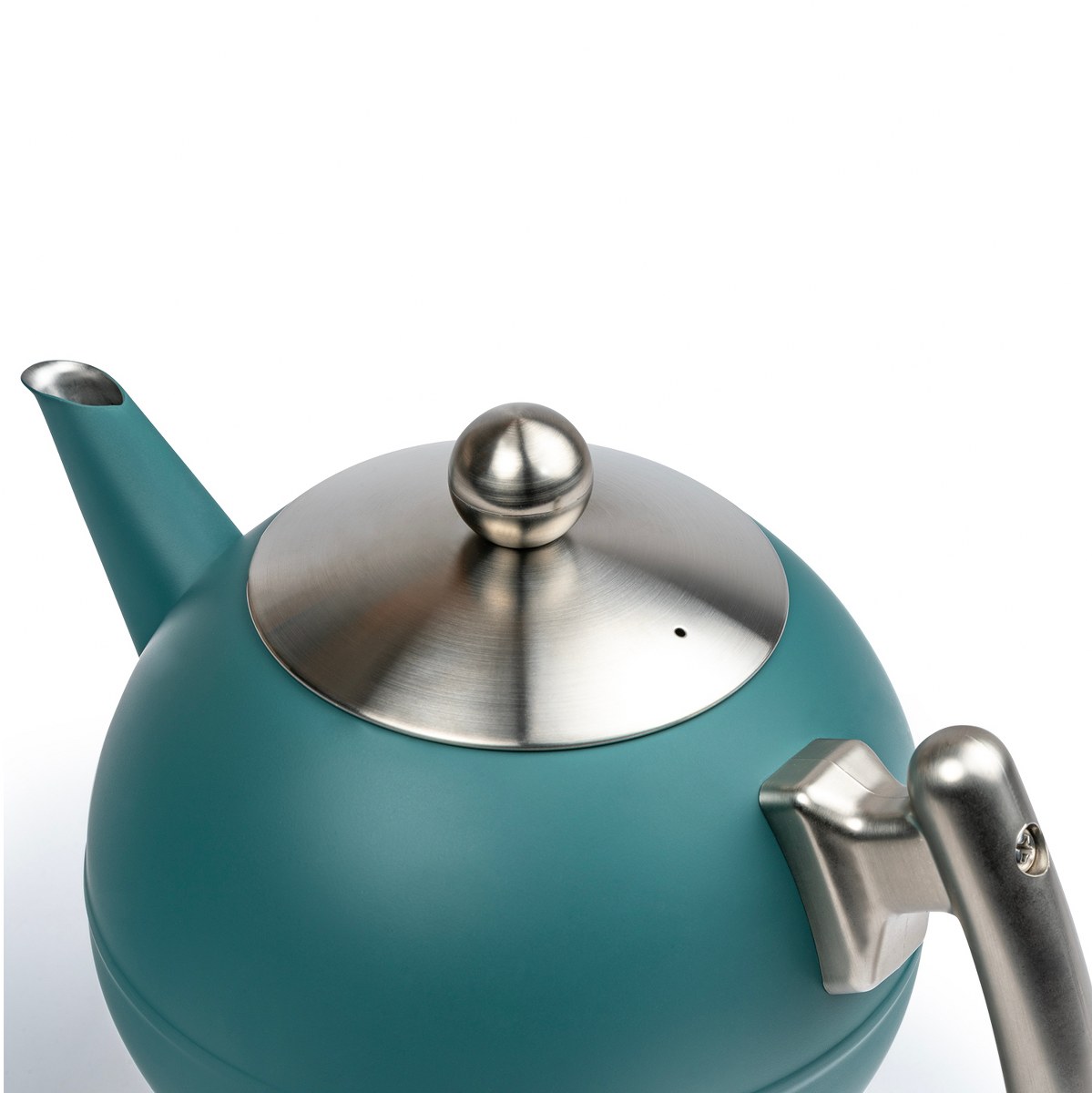 Bredemeijer Bella Ronde Double-Walled Teapot 1.2L – Sea Blue – image 3