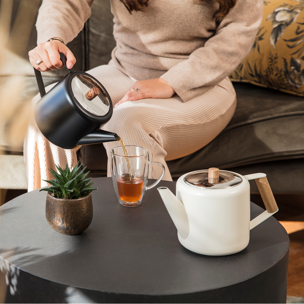 Bredemeijer Duet Boston Double-Walled Teapot 1.2L – Matt Black – image 7