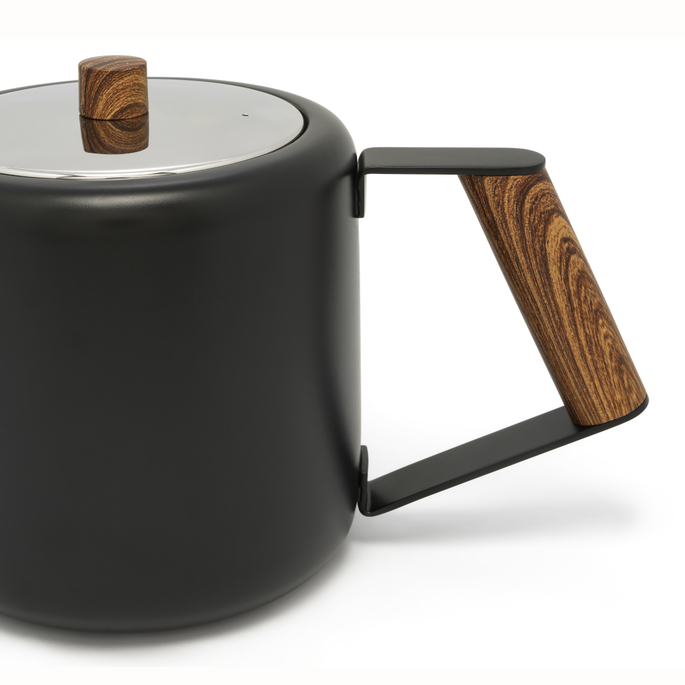 Bredemeijer Duet Boston Double-Walled Teapot 1.2L – Matt Black – image 3