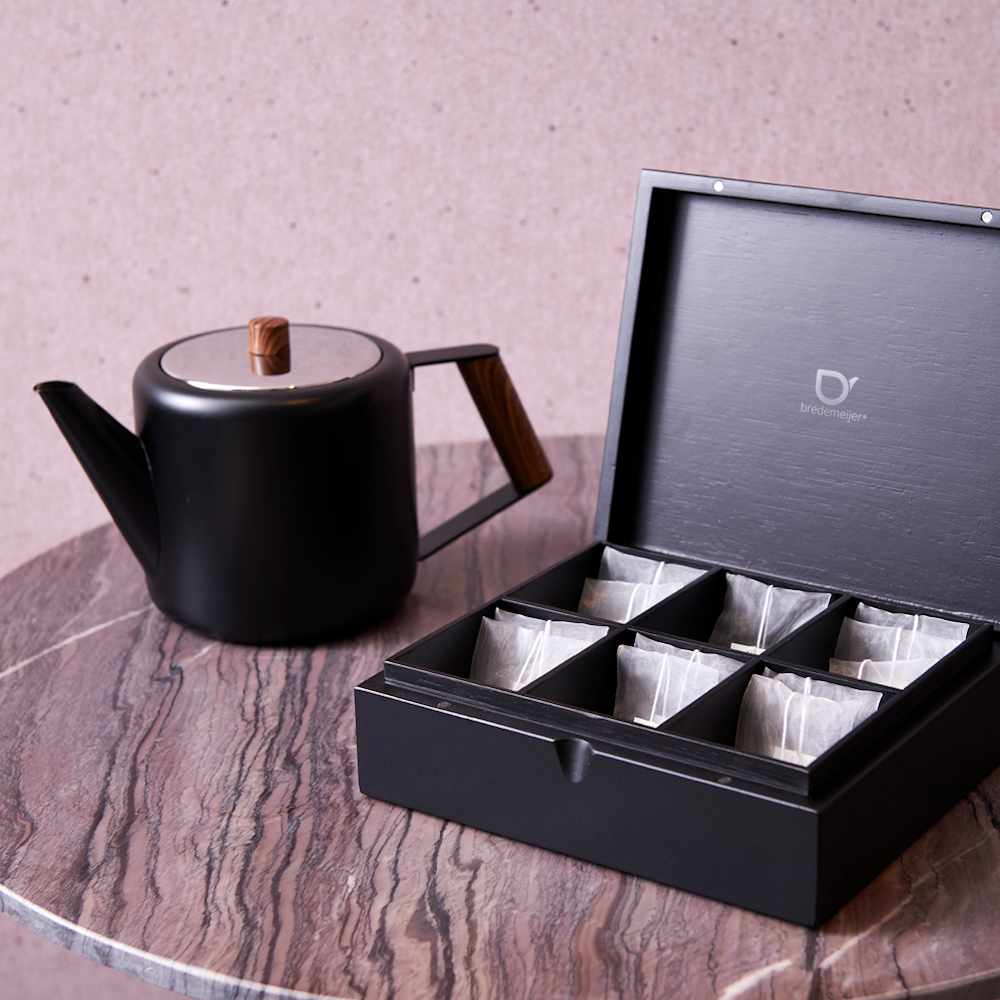 Bredemeijer Duet Boston Double-Walled Teapot 1.2L – Matt Black – image 5