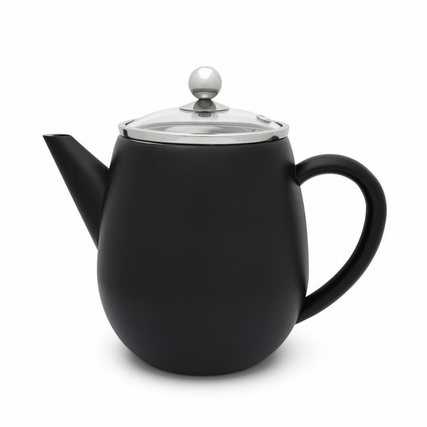 Bredemeijer Duet Eva Double-Walled Teapot 1.1L – Matt Black