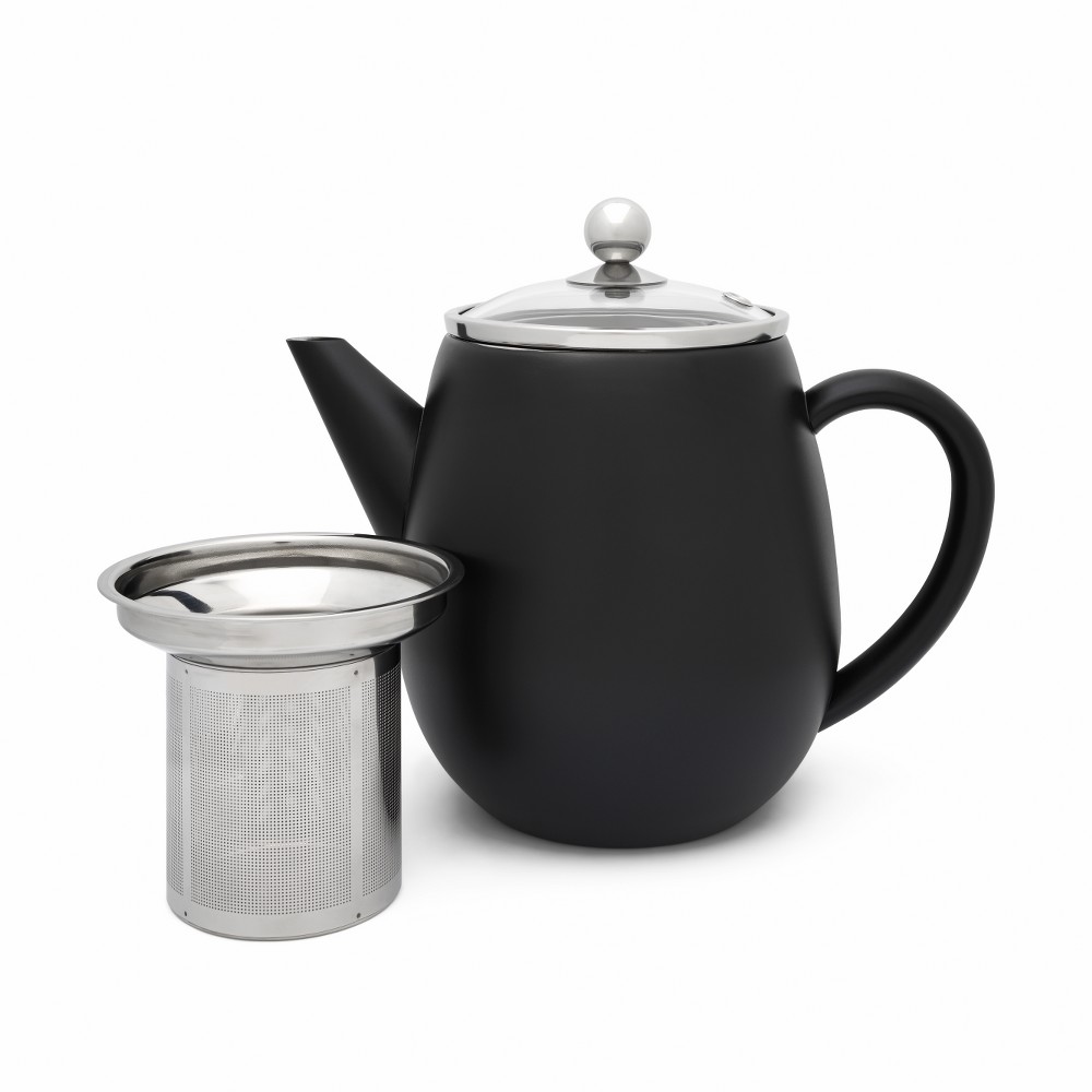 Bredemeijer Duet Eva Double-Walled Teapot 1.1L – Matt Black – image 2