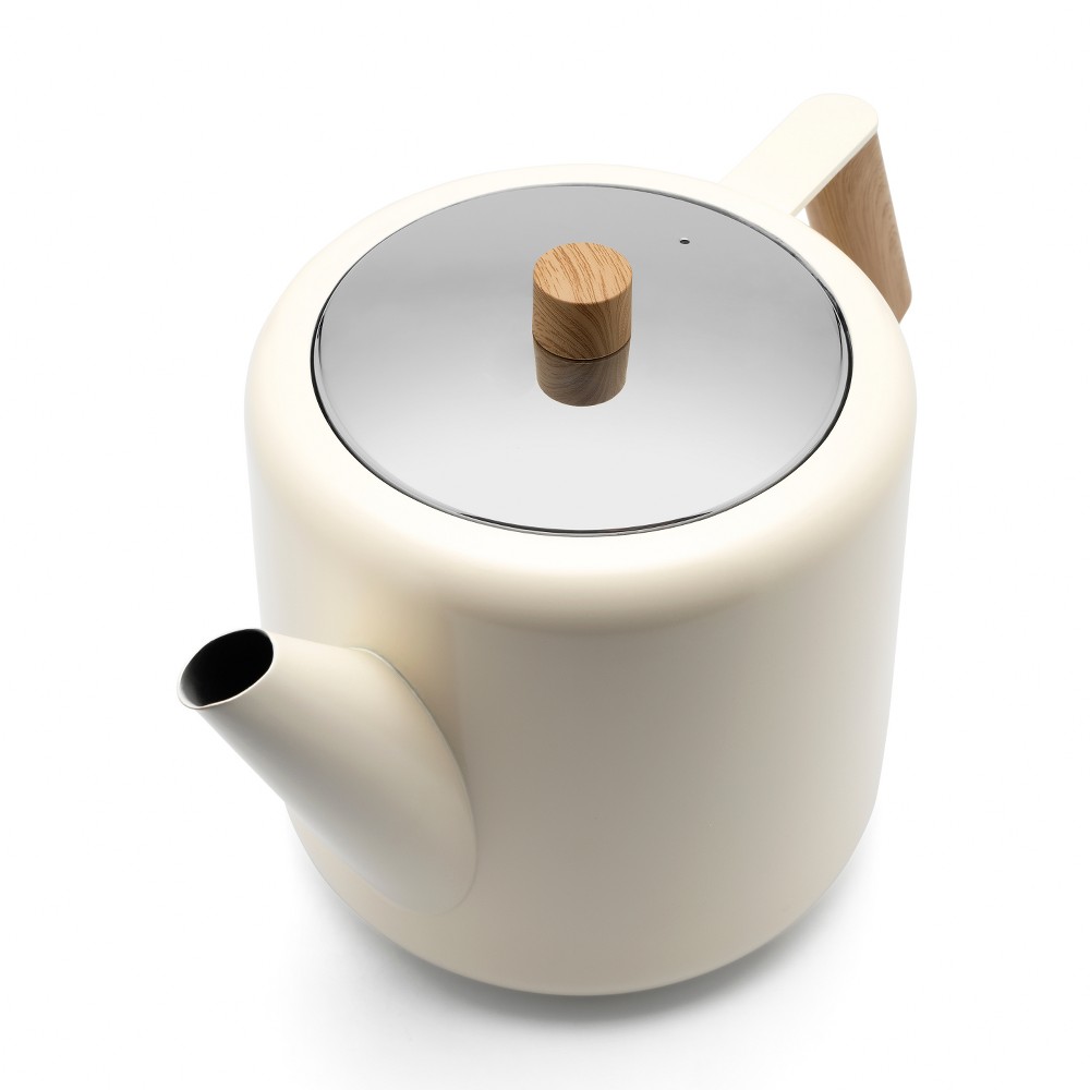 Bredemeijer Duet Boston Double-Walled Teapot 1.1L – White – image 4