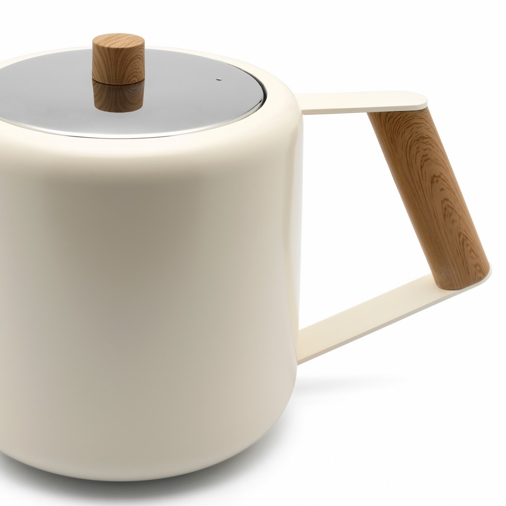 Bredemeijer Duet Boston Double-Walled Teapot 1.1L – White – image 3