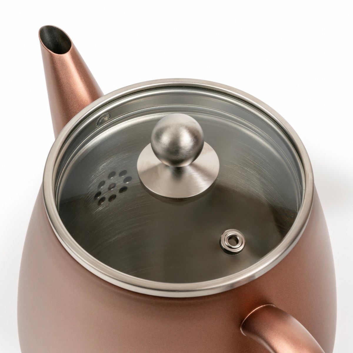 Bredemeijer Duet Eva Double-Walled Teapot 1.1L – Rust Brown – image 3