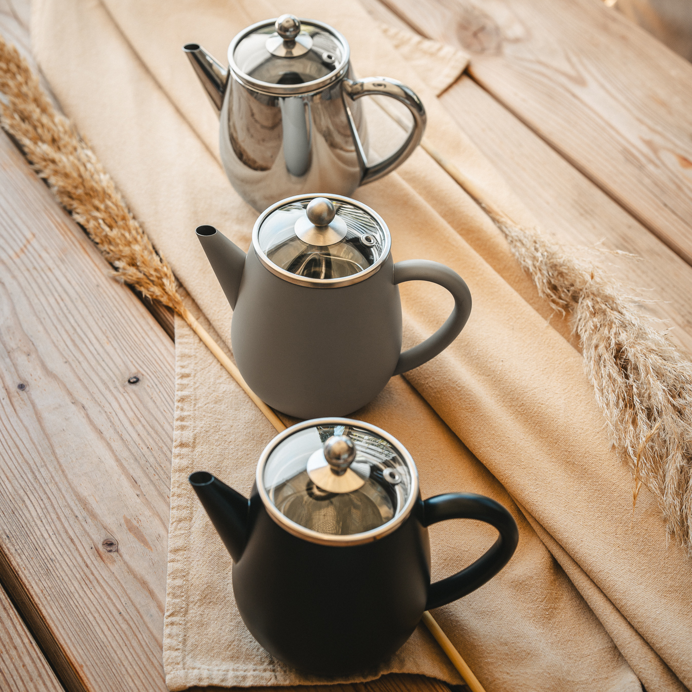 Bredemeijer Duet Eva Double-Walled Teapot 1.1L – Rust Brown – image 9