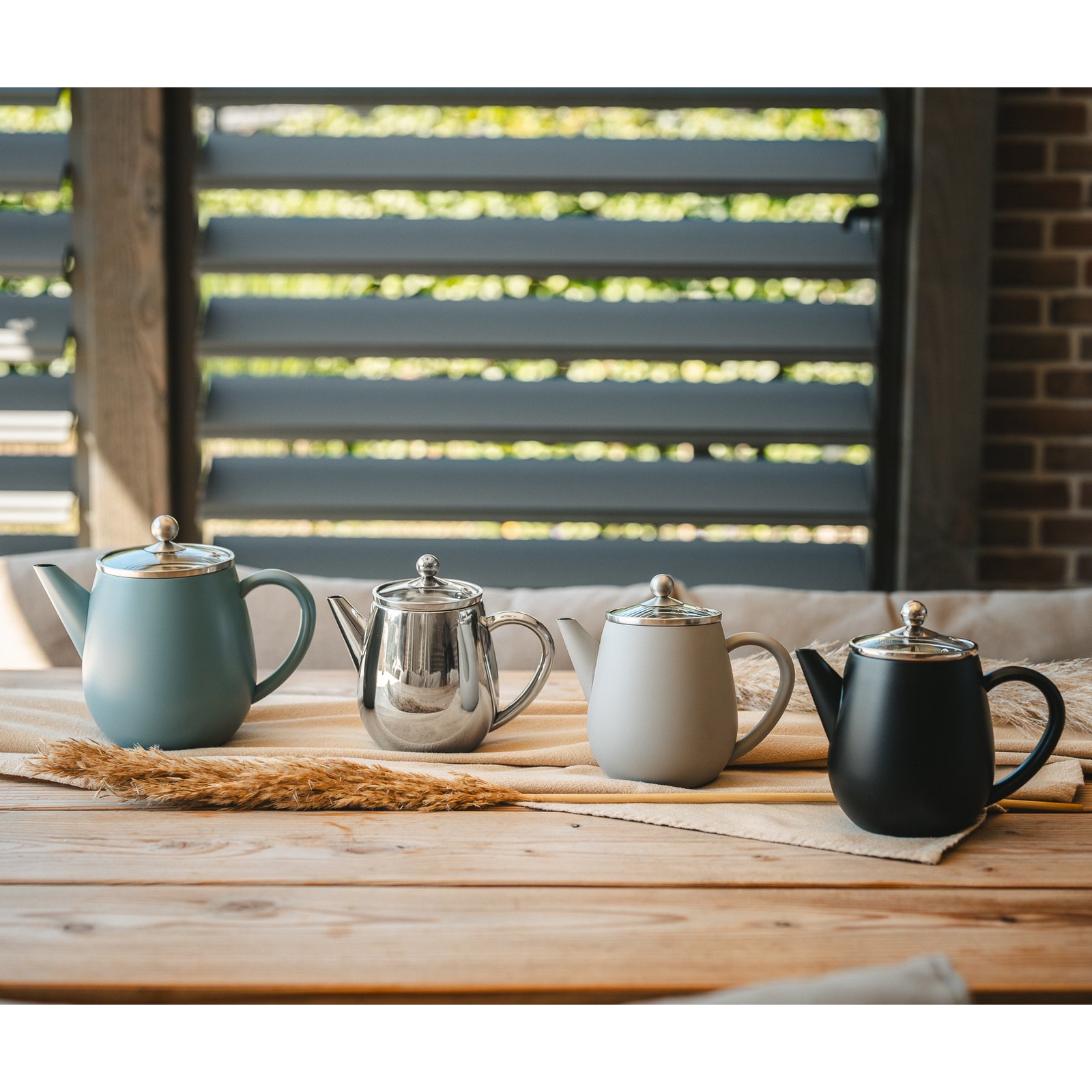 Bredemeijer Duet Eva Double-Walled Teapot 1.1L – Rust Brown – image 7