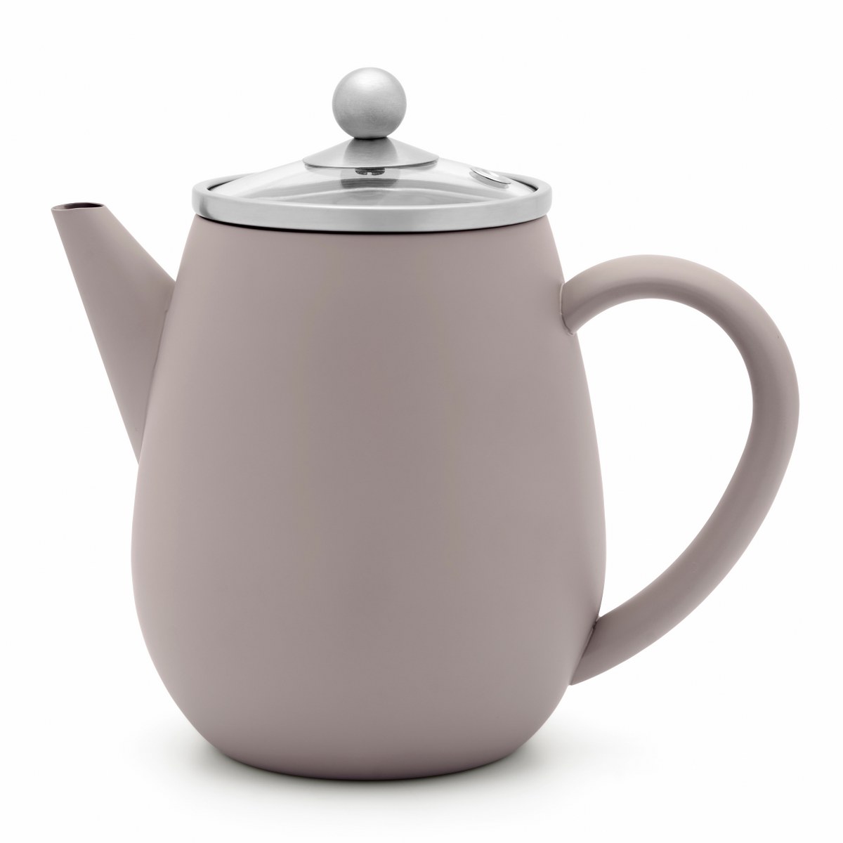 Bredemeijer Duet Eva Double-Walled Teapot 0.5L – Concrete Grey – image 4