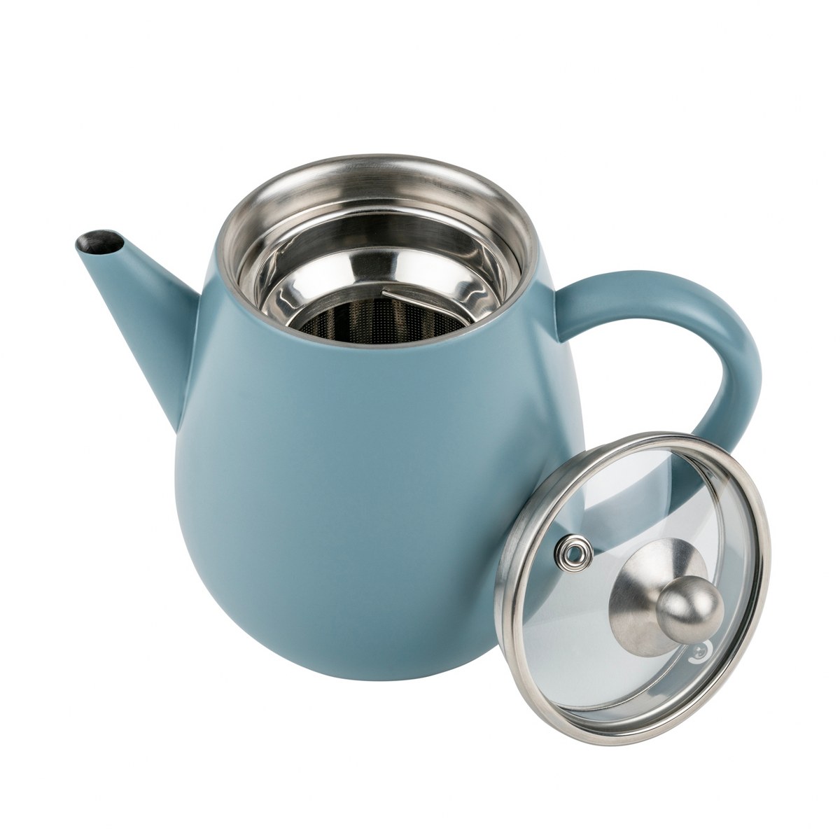 Bredemeijer Duet Eva Double-Walled Teapot 0.5L – Ice Blue – image 3